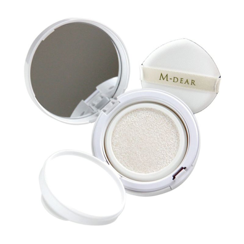 エムディア グロウベールUVクッション（ホワイト）