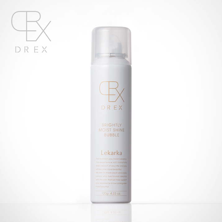 【6月中旬入荷予定】DREX BRIGHTLY MOIST SHINE BUBBLE（DREX ブライトリーモイストシャインバブル）